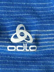 Vorschaubild 4 von Kinder Sport Shirt Langarm Gestreift Blau Gr. 152 Polyester