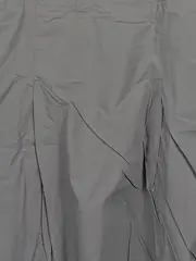 Vorschaubild 6 von Damen Businesskleid Grau Gr. 36 Baumwolle Kurzarm