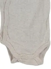 Vorschaubild 2 von Baby Body Wickelbody Langarm Beige Gr. 56 1-2 Monate