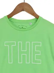 Vorschaubild 2 von Kinder Langarmshirt Schriftzug Mehrfarbig Gr. 152 Baumwolle