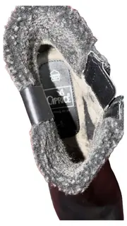 Vorschaubild 5 von Damen Stiefelette Leder schwarz Lammfellimitat Gr. 39