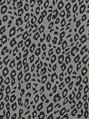 Vorschaubild 4 von EDC Damen T-Shirt Grau Leopard Muster Gr. 38/M Casual Organic Cotton