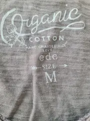 Vorschaubild 5 von EDC Damen T-Shirt Grau Leopard Muster Gr. 38/M Casual Organic Cotton