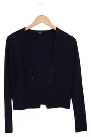 Vorschaubild 2 von Damen Pullover Blau Gr. 36/S Klassisch mit Strass