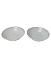 Vorschaubild 1 von Servierschüssel Weiß Elegant Porzellan Goldrand 24cm