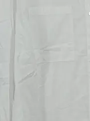 Vorschaubild 2 von Herren Hemd Langarm Basic Weiß Gr. 50/L Baumwolle