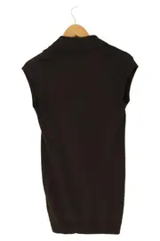 Vorschaubild 2 von Damen Freizeitkleid Gr. 38/M Braun Strick Minikleid Vintage