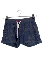 Vorschaubild 1 von Damen Sport Shorts Blau Blattmuster Gr. 34/XS