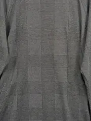 Vorschaubild 3 von Damen Midikleid Gr. 50 Grau kariert Freizeitkleid