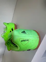 Vorschaubild 3 von Fußballschuhe Kinder Grün Größe 33 Hallenschuhe Sportschuhe