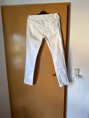 Vorschaubild 2 von Herren Jeans Regular Fit Weiß Größe 30 Luxury T400