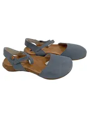 Vorschaubild 1 von Sandalen Damen Gr. 36 Blau Leder Casual