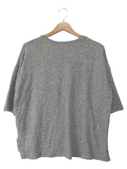 Vorschaubild 2 von Damen T-Shirt Gr. 36/S Grau Meliert Perlen Casual