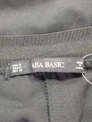 Vorschaubild 3 von Damen Stoffhose Gr. M 38 Schwarz Basic Business mit roten Seitenstreifen