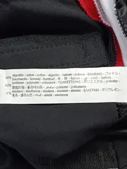 Vorschaubild 4 von Damen Stoffhose Gr. M 38 Schwarz Basic Business mit roten Seitenstreifen