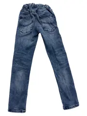 Vorschaubild 2 von Kinder Jeans Slim Fit Blau Gr. 140 Uni Baumwolle