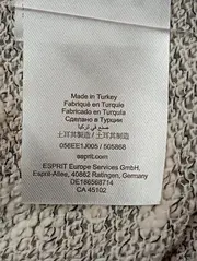 Vorschaubild 5 von Damen Sweatjacke Gr. 38/M Grau Meliert Baumwolle Casual