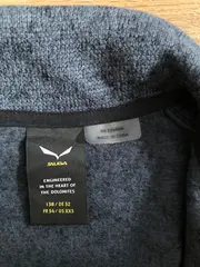 Vorschaubild 3 von Damen Fleecejacke Outdoor Gr. 32/XXS Blau Meliert