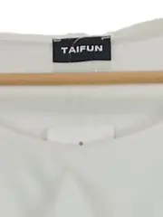 Vorschaubild 7 von Taifun Damen Bluse Weiß Gr. 38/M Feminin mit Rüschen 3/4-Arm