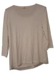 Vorschaubild 2 von Taifun Damen Bluse Weiß Gr. 38/M Feminin mit Rüschen 3/4-Arm