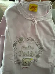 Vorschaubild 3 von Baby Body Mädchen Rosa Gr. 68 Pretty Teddy Tiermotiv