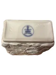 Vorschaubild 2 von Vase Ammoniten Fossilien Relief Beige 13 cm Jubiläum