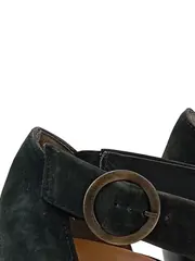 Vorschaubild 3 von Damen Sandaletten Gr. 41 Schwarz Elegant Blockabsatz Riemchen