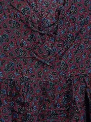 Vorschaubild 3 von Damen Bluse XS Mehrfarbig Paisley Langarm Viskose