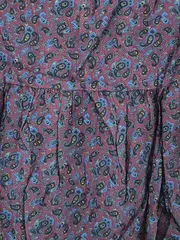 Vorschaubild 4 von Damen Bluse XS Mehrfarbig Paisley Langarm Viskose