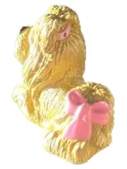 Vorschaubild 2 von Yorkshire Terrier Hund Schleich Spielfigur Gold 3.5 cm