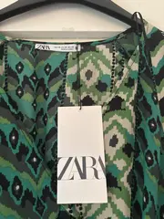Vorschaubild 9 von Damen Businesskleid XS Mehrfarbig Modern Print Langarm