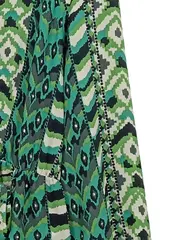 Vorschaubild 8 von Damen Businesskleid XS Mehrfarbig Modern Print Langarm