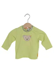 Vorschaubild 1 von Baby Body Gr. 68 Grün mit Teddybär Applikation