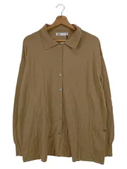Vorschaubild 1 von Damen Strickjacke Gr. 40/L Braun Klassisch Elegant Langarm Knopfleiste