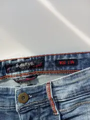 Vorschaubild 3 von SUBLEVEL Damen Jeans Slim Fit Blau W30 L34 Baumwolle Stretch Freizeit