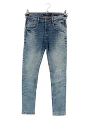 Vorschaubild 1 von SUBLEVEL Damen Jeans Slim Fit Blau W30 L34 Baumwolle Stretch Freizeit
