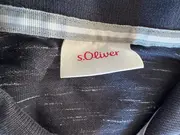 Vorschaubild 2 von Herren Poloshirt L Blau Casual Meliert Kurzarm