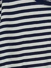 Vorschaubild 5 von Herren T-Shirt gestreift Gr. 40;XXS Casual Mehrfarbig