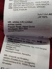 Vorschaubild 6 von Herren T-Shirt Gr. 48/M Rot Casual Sportlich Logo-Print Baumwolle