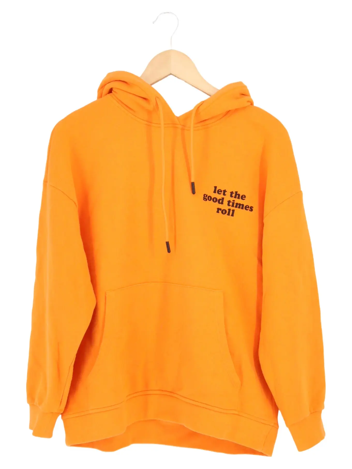 MARC AUREL Kapuzenpullover Damen Gr. 34/XS Orange Casual Hoodie Streetwear