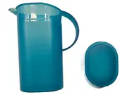 Vorschaubild 3 von Junge Welle Krug 1,5L Türkis Kanne Saftkrug Kunststoff Deckel