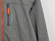 Vorschaubild 4 von Vigga Kinder Softshelljacke Kapuze meliert Grau Outdoor Sport Gr. 158