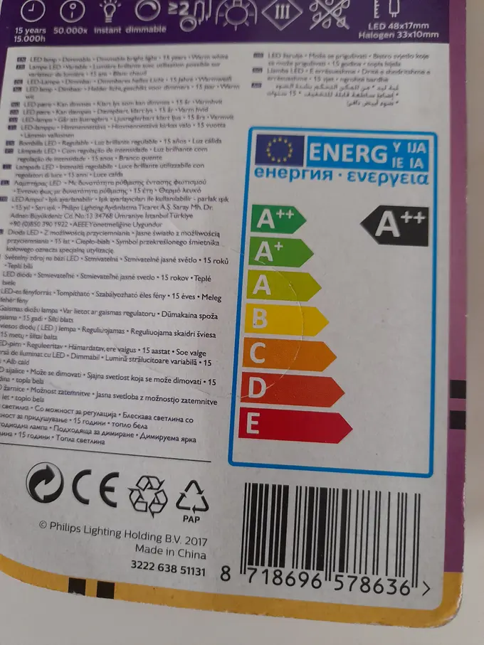 PHILIPS LED Leuchtmittel Bild 6