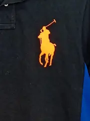 Vorschaubild 3 von Herren Poloshirt Schwarz L Logo Sportlich