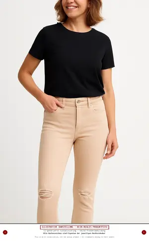 ZARA Destroyed Jeans