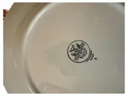 Vorschaubild 4 von Mettlach Servierteller Jagd Klassisch 22cm Weiß Porzellan