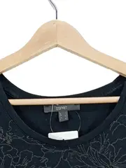 Vorschaubild 3 von Damen T-Shirt ärmellos floral L schwarz Polyester Viskose