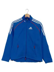 Vorschaubild 1 von Damen Trainingsjacke Gr. 34/XS Blau Weiß Rot Softshell Sport