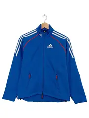 Vorschaubild 2 von Damen Trainingsjacke Gr. 34/XS Blau Weiß Rot Softshell Sport