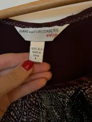 Vorschaubild 2 von Freizeitkleid Damen Gr. 36/S Mehrfarbig Seide Casual